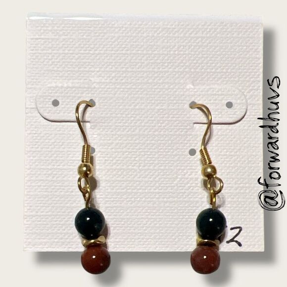 Bundle Sale 3 for $15 | Handmade Beaded Dangle Earrings - Picture 1 of 6